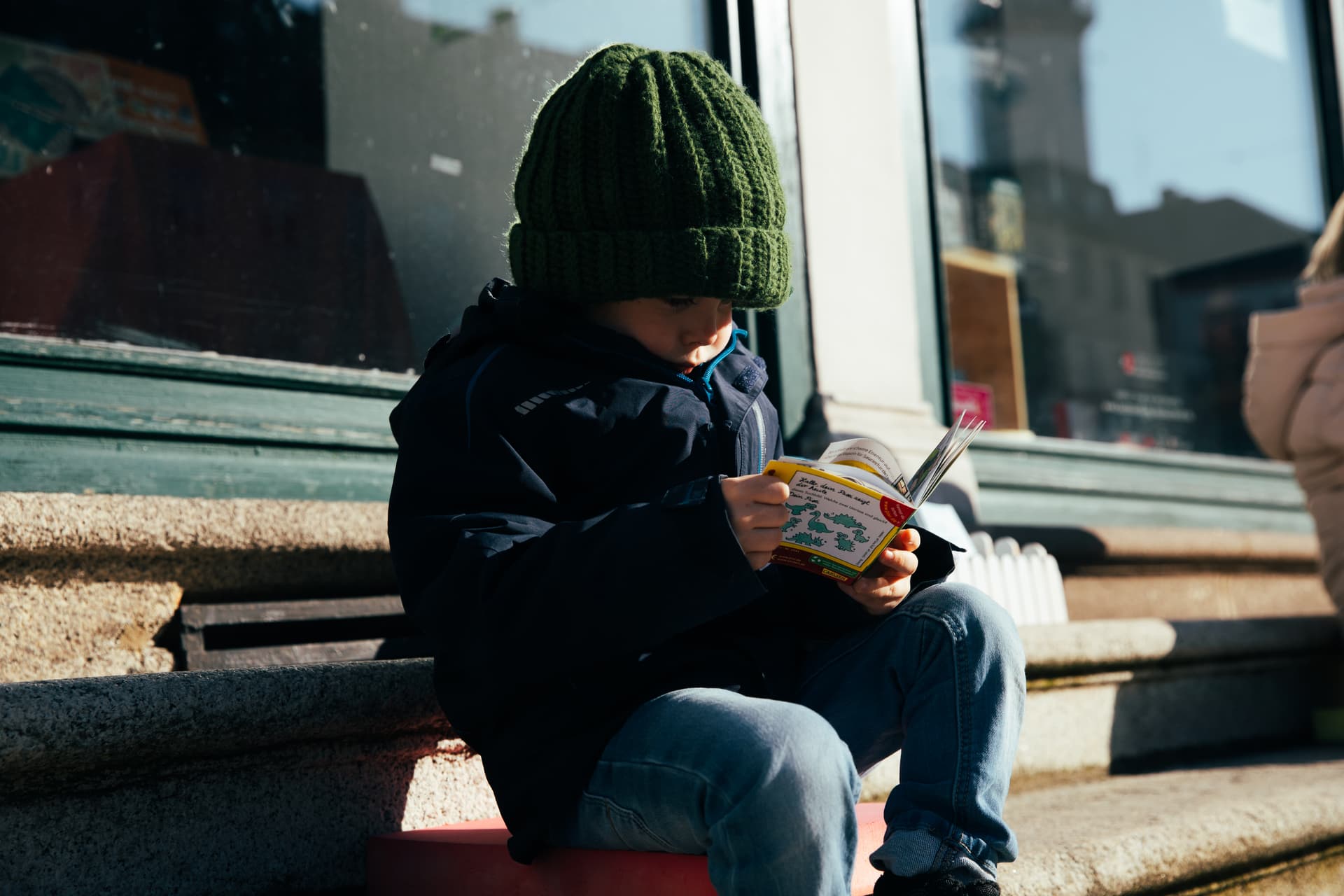 Flyer für die Buchlesung in der Wechselbar